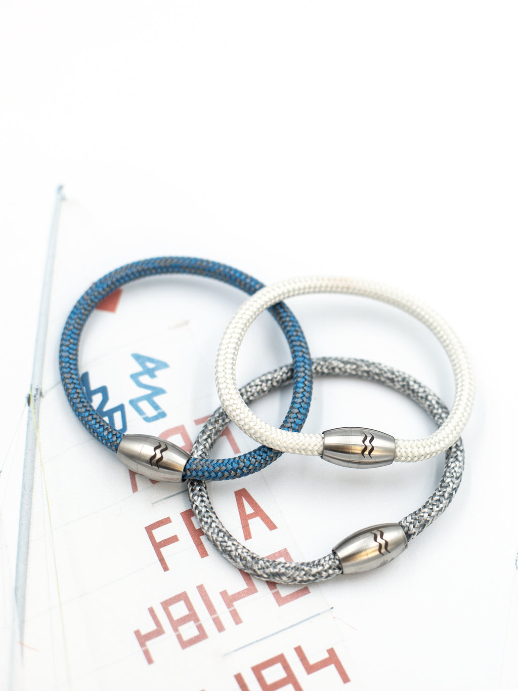 Aqua Beach Recycled Plastic Bracelet - Sand