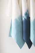 Tea Towel - Hand Loomed Linen - Sea Blue